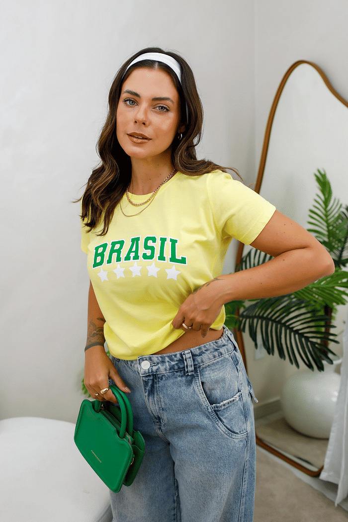 T-SHIRT  _  BRASIL  [ESTRELAS]
