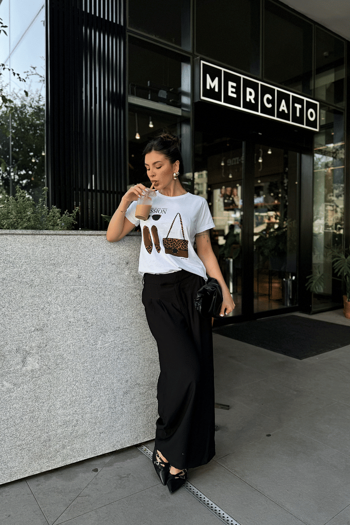 T SHIRT _  LEOPARD IS MY PASSION