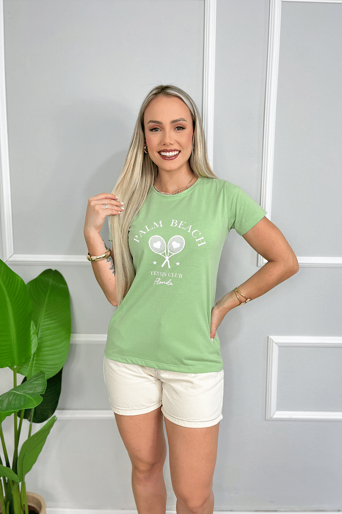 T-SHIRT  BASIC  _  PALM BEACH