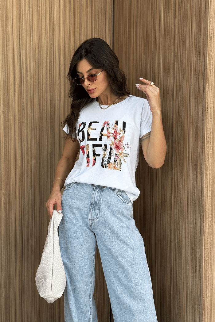 T-SHIRT  _  BEAUTIFUL