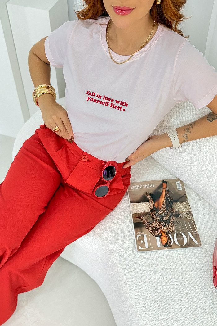 T SHIRT  _  FALL IN LOVE