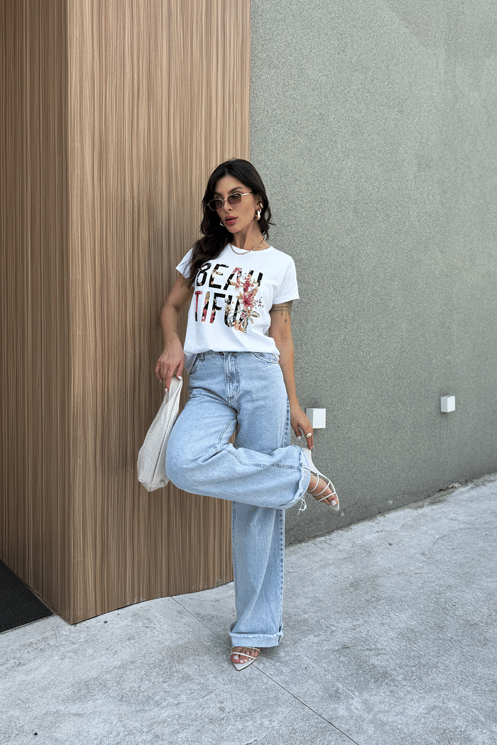 T-SHIRT  _  BEAUTIFUL