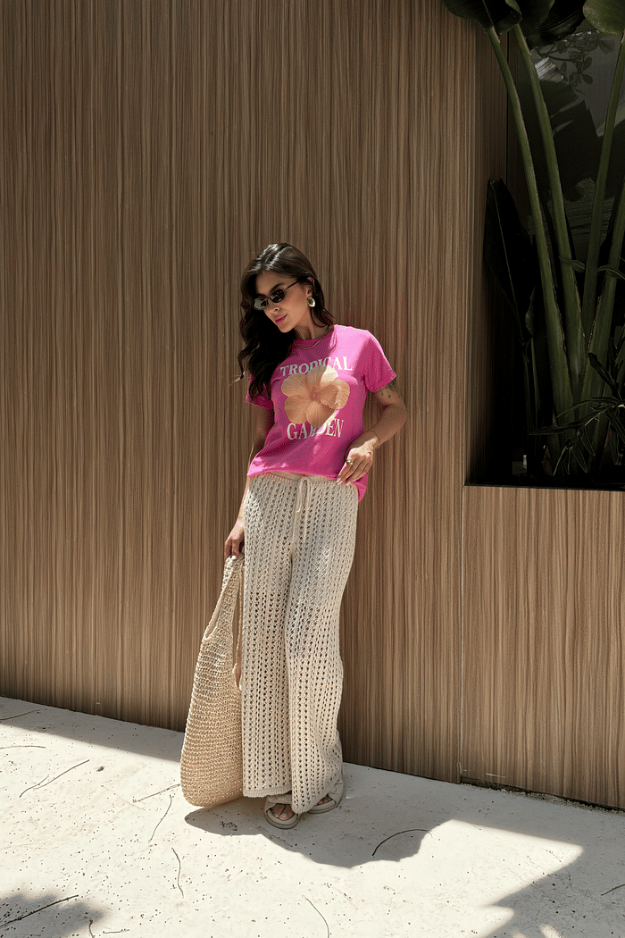 T-SHIRT  _  TROPICAL GARDEN [FLOR]