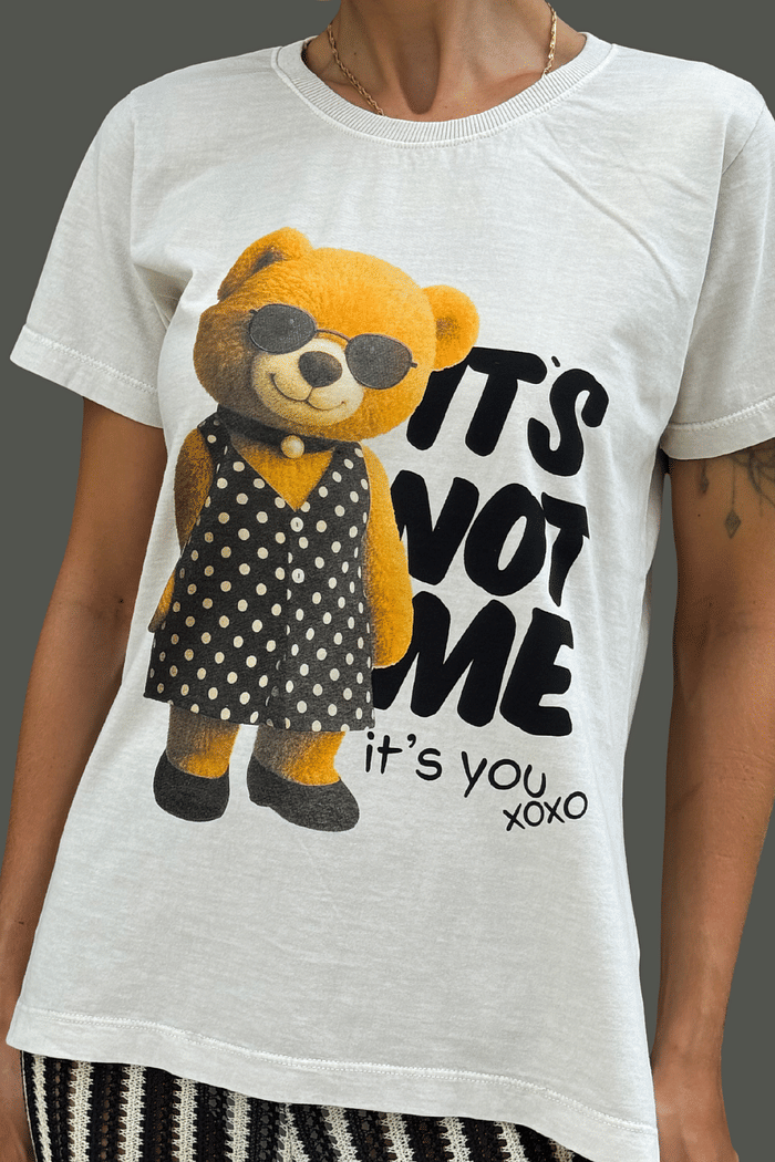 T-SHIRT  _  IT´S NOT ME [URSINHA]