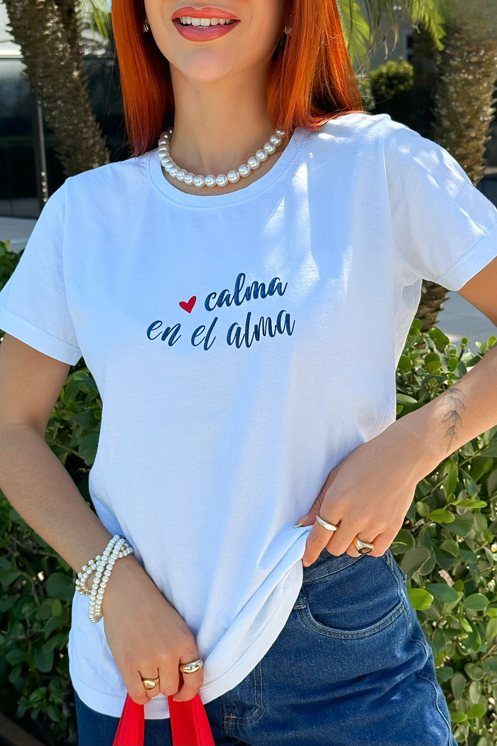 T SHIRT  _  CALMA EN EL ALMA
