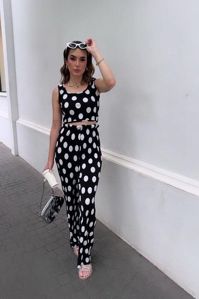 TOP [COM LAÇO]  _  TECIDO PLISSADO  _   POÁ