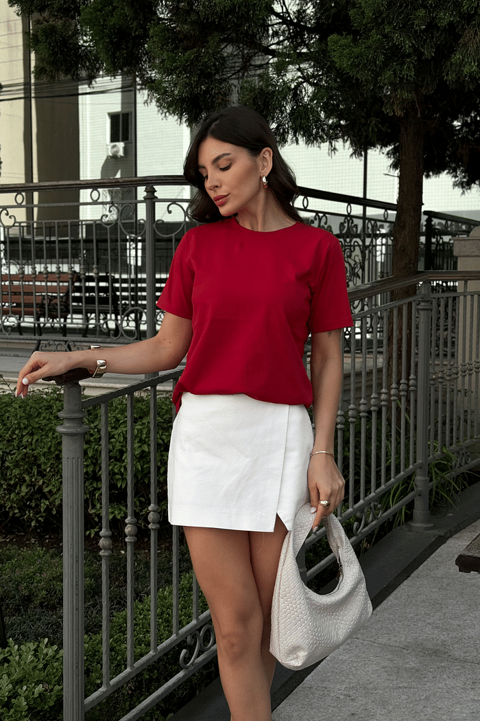 T-SHIRT  _  SEM ESTAMPA