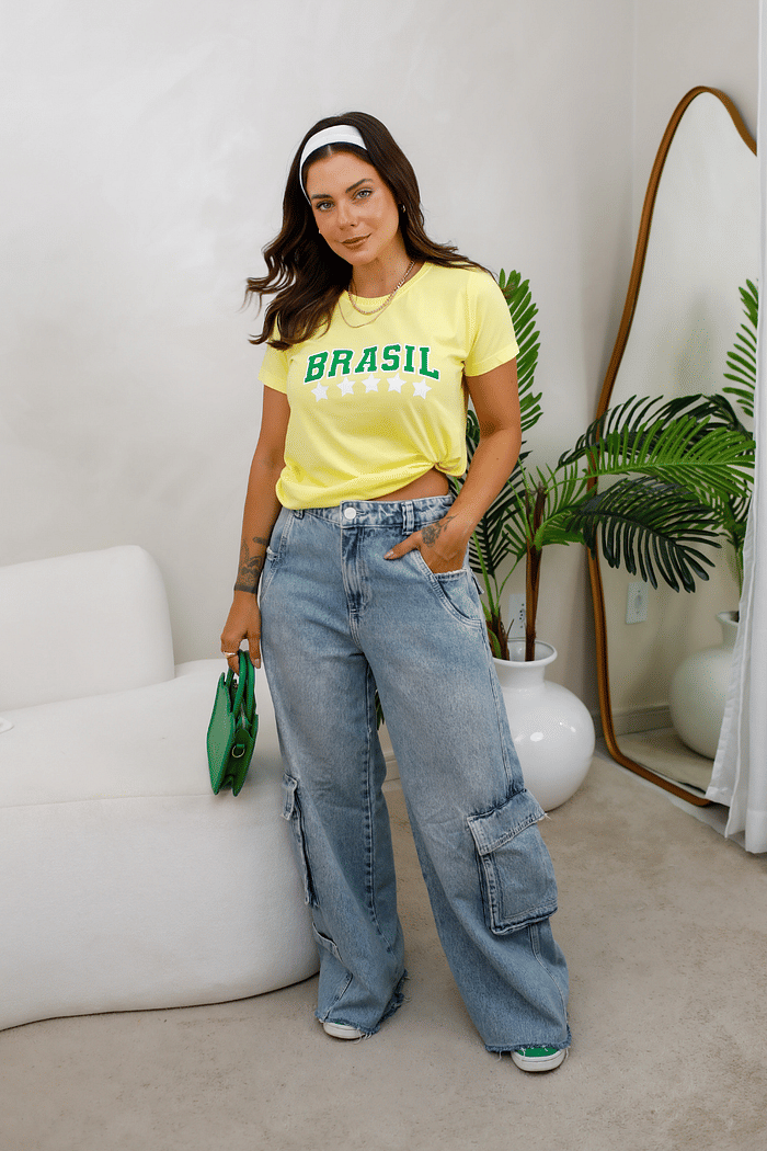 T-SHIRT  _  BRASIL  [ESTRELAS]
