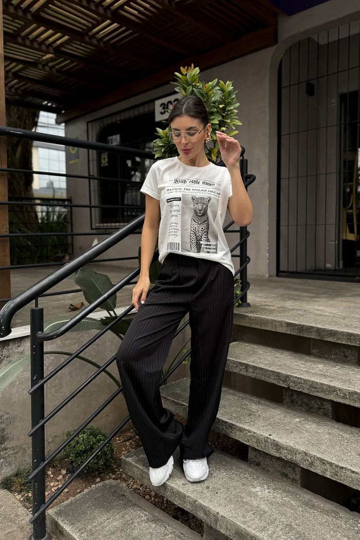 T SHIRT _  WILD STYLE TIMES [ONÇA]