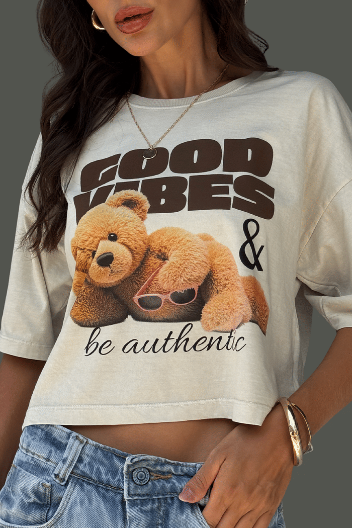 CROPPED OVERSIZED  _  GOOD VIBES [URSO]