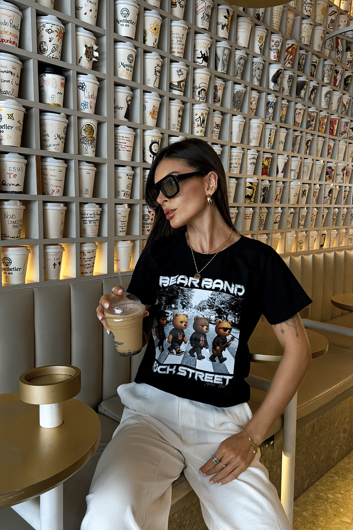 T-SHIRT  _  BEAR BAND