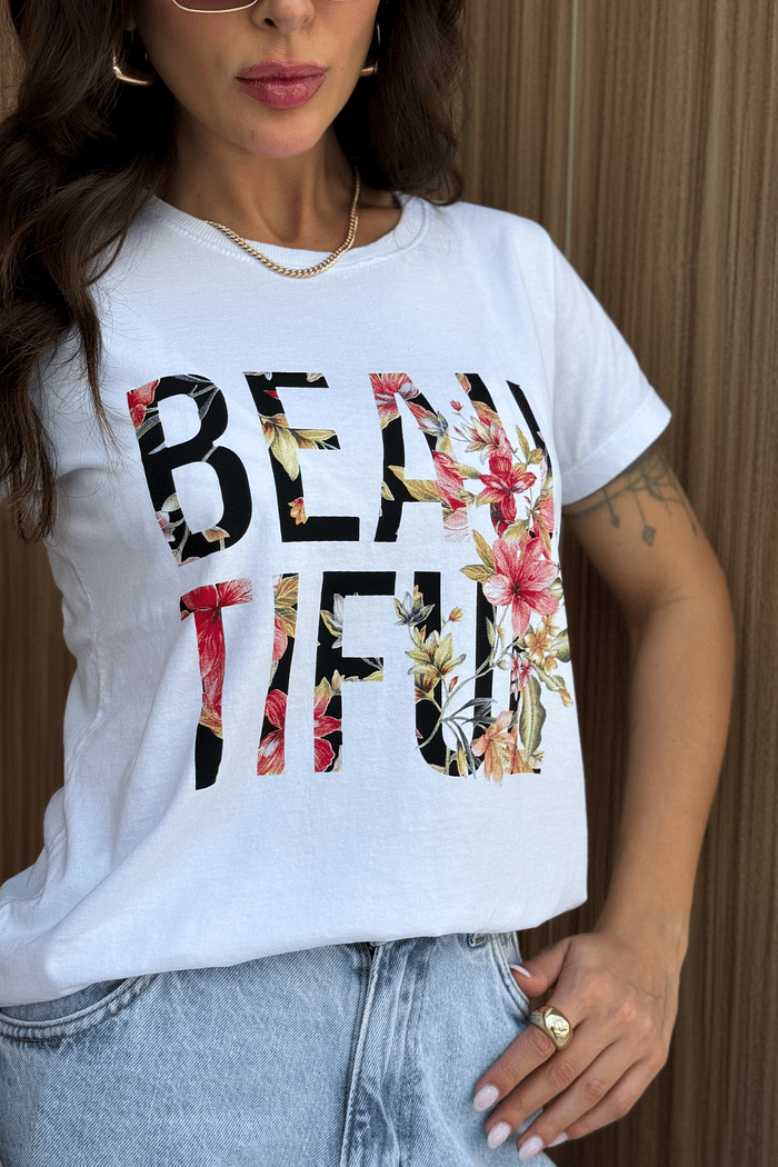 T-SHIRT  _  BEAUTIFUL