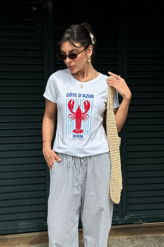 T-SHIRT  _  CÔTE D´AZUR  _  LAGOSTA