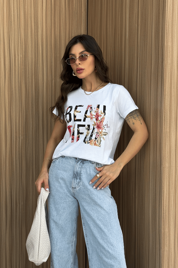 T-SHIRT  _  BEAUTIFUL