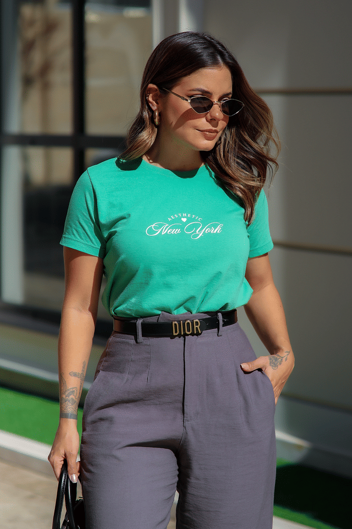 PLUS SIZE  _  NEW YORK AESTHETIC  _  VERDE