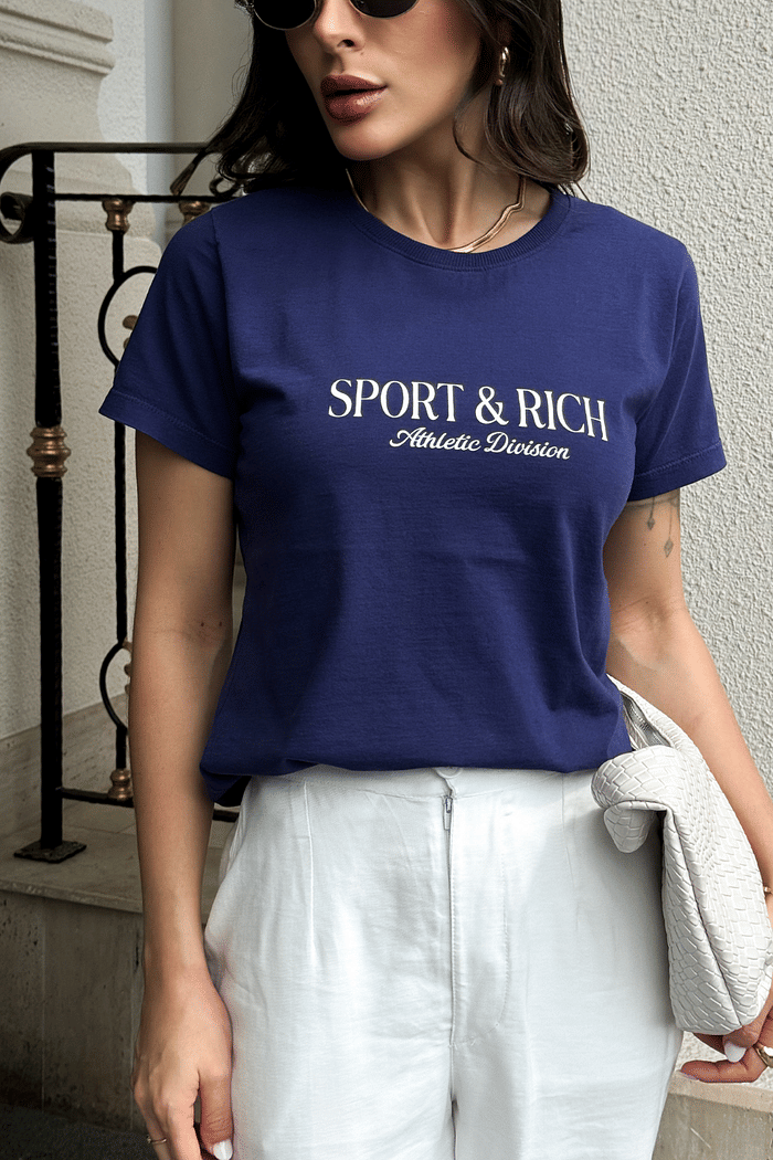 T-SHIRT  _ SPORT & RICH