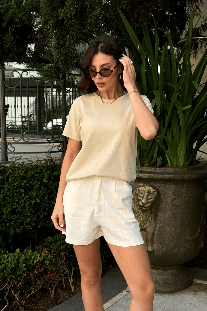 T-SHIRT  _  SEM ESTAMPA