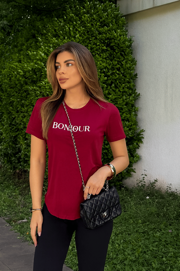 T-SHIRT  _  BONJOUR