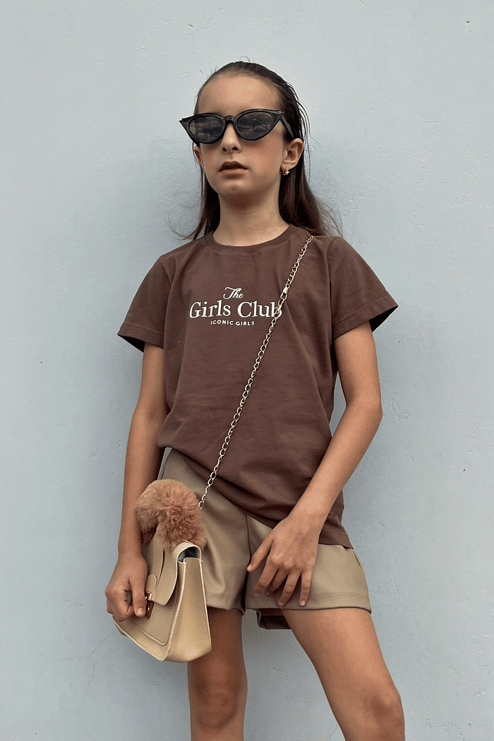 CAMISETA INFANTIL  _  GIRLS CLUB