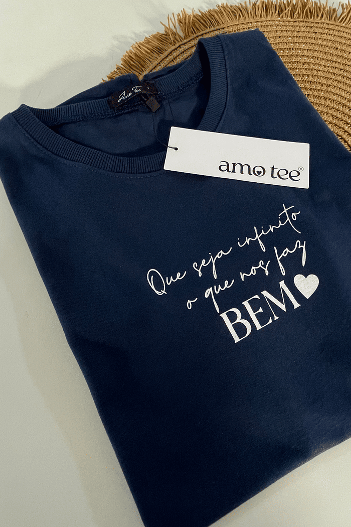 T-SHIRT _  QUE SEJA INFINITO