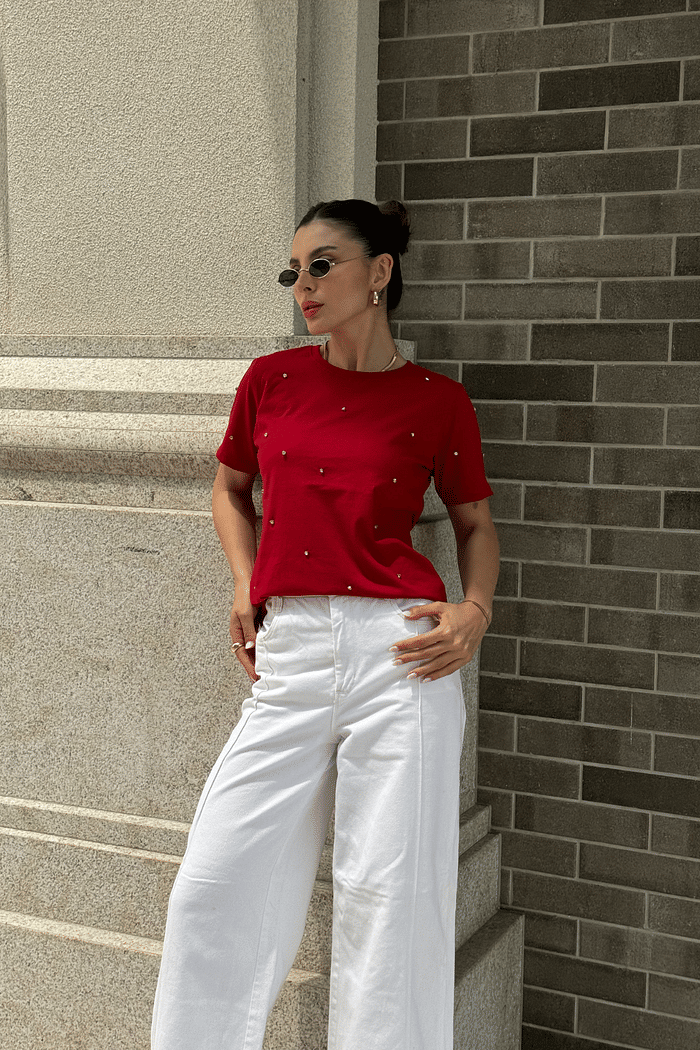 T-SHIRT  _  PONTO DE LUZ [APLIQUES]