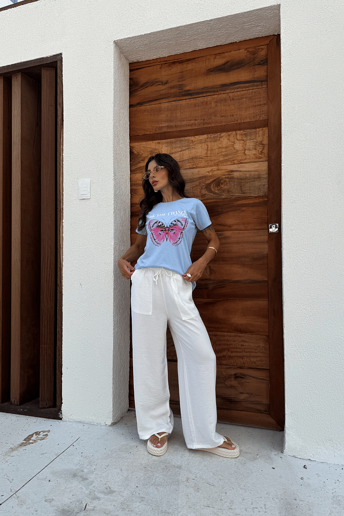 T-SHIRT  _  BE THE CHANGER [BORBOLETA]