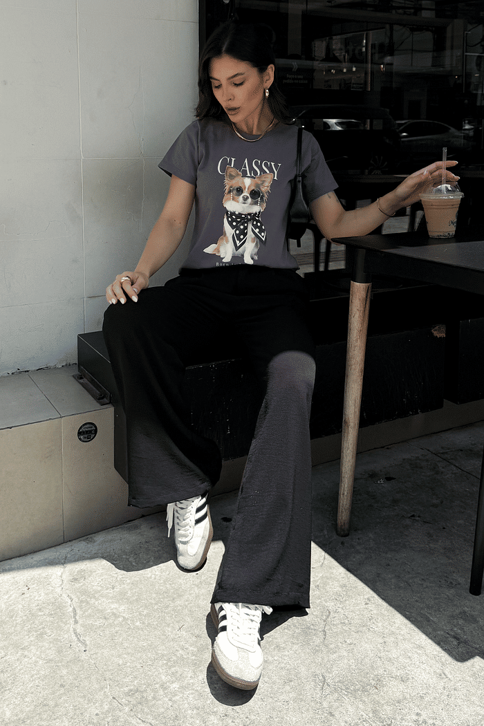 T-SHIRT  _  CLASSY - CACHORRO