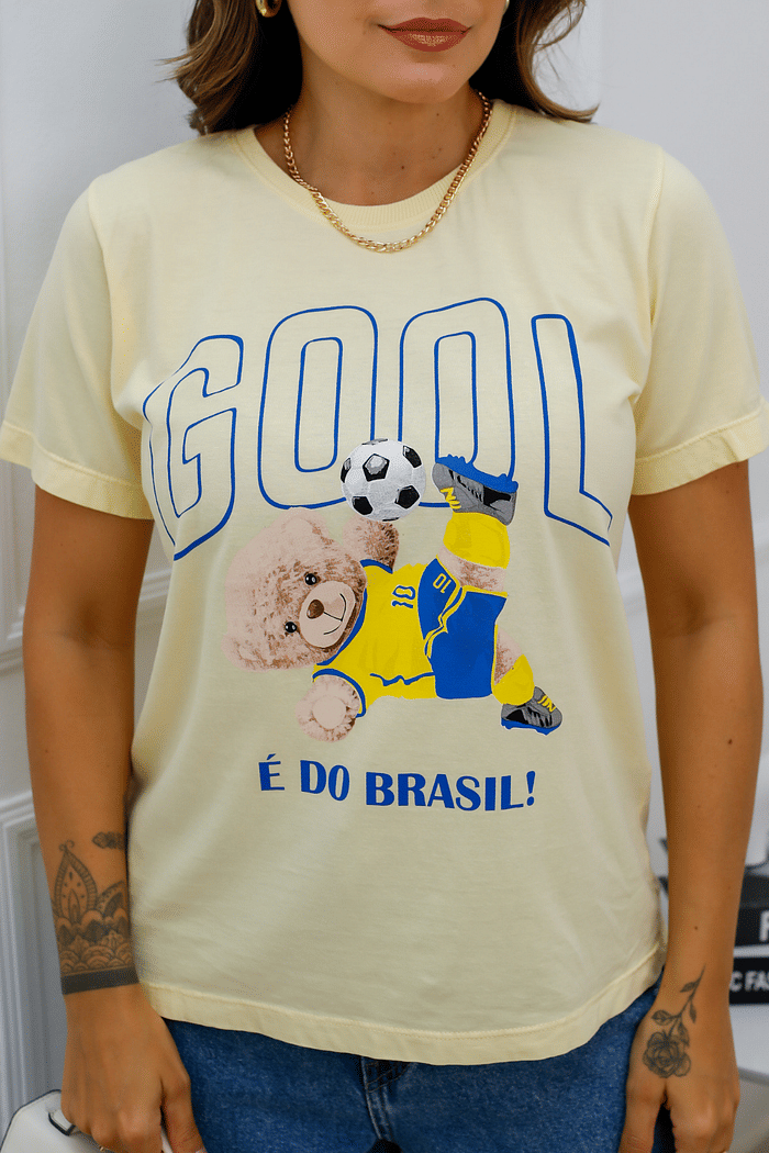 T-SHIRT _   GOL DO BRASIL [URSO]