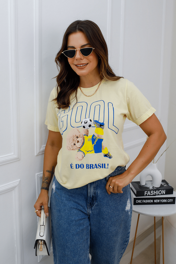 T-SHIRT _   GOL DO BRASIL [URSO]