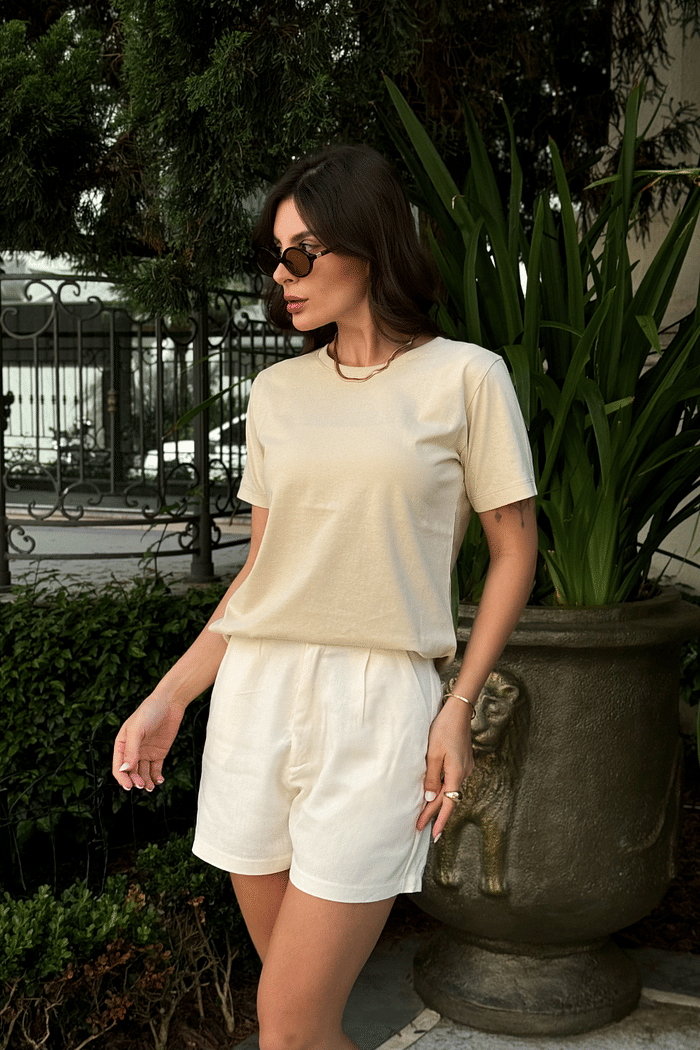 T-SHIRT  _  SEM ESTAMPA