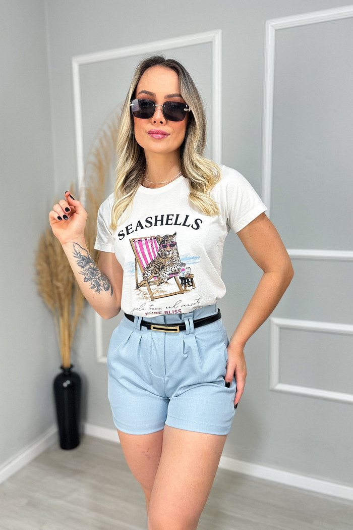 T SHIRT  _  SEASHELLS