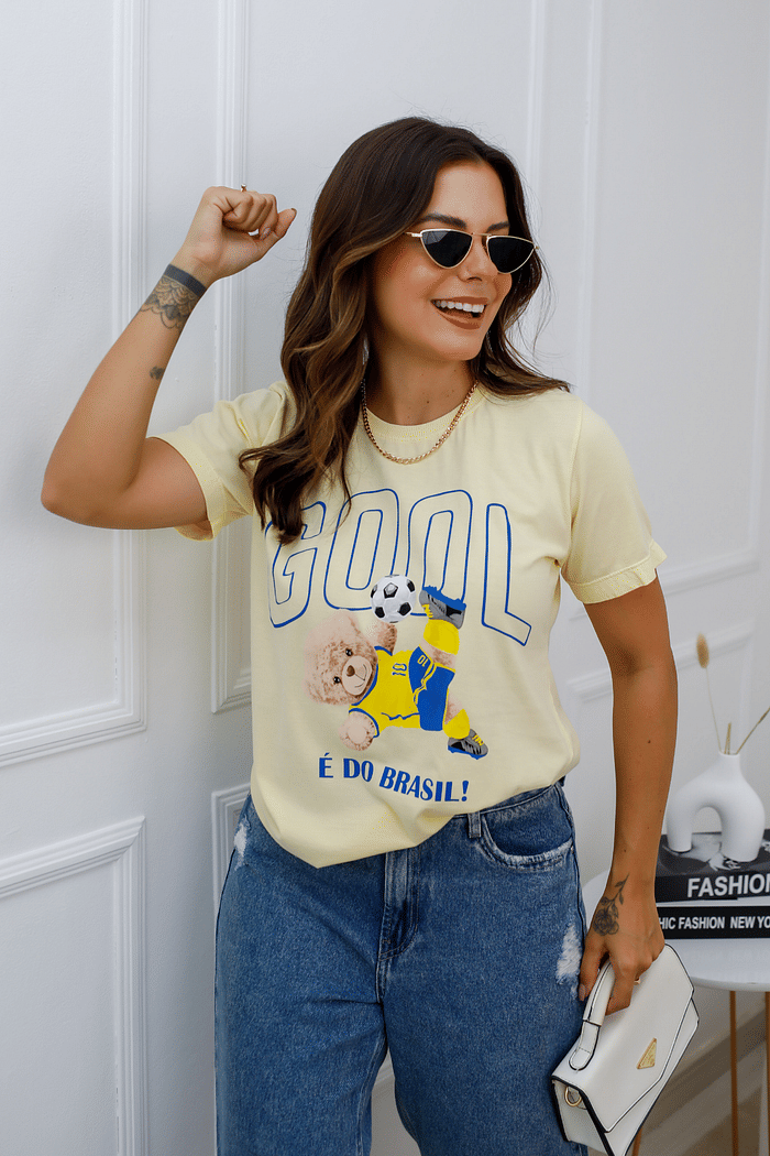 T-SHIRT _   GOL DO BRASIL [URSO]