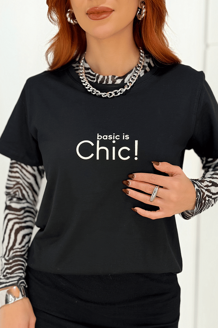 T-SHIRT  _  BASIC IS CHIC
