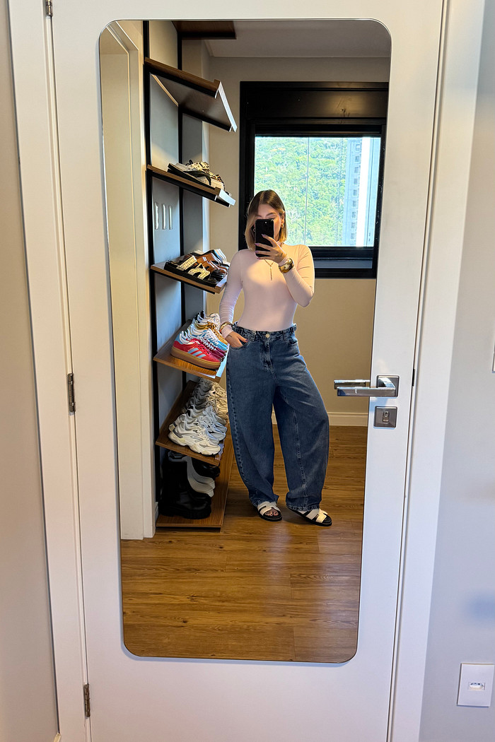 ESPELHO SLIM DOOR | 1500mmX600mm | COM CANTOS ARREDONDOS - SUPORTE MÃO AMIGA