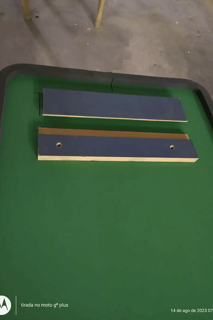 ESPELHO ORGÂNICO AMÁLIA | 1.54X74CM | COM SUPORTE MÃO AMIGA