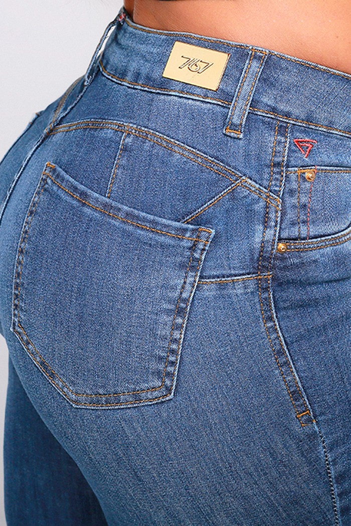 Calça Jeans Skinny Feminina Levanta Bumbum 24338