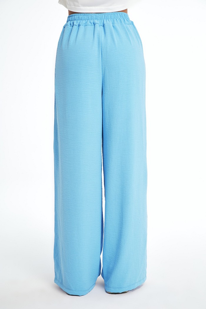 Calça Pantalona Feminina Duna Azul