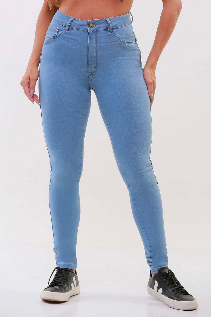 Calça Jeans Skinny Feminina Levanta Bumbum Clara 25331