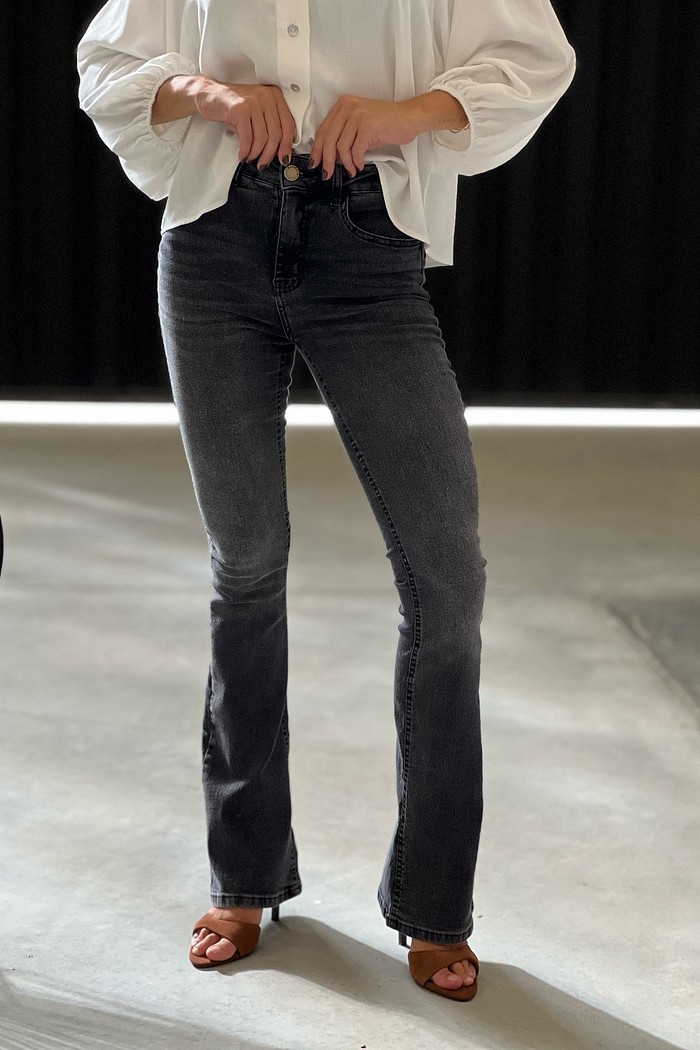 CALCA JEANS FEMININA FLARE