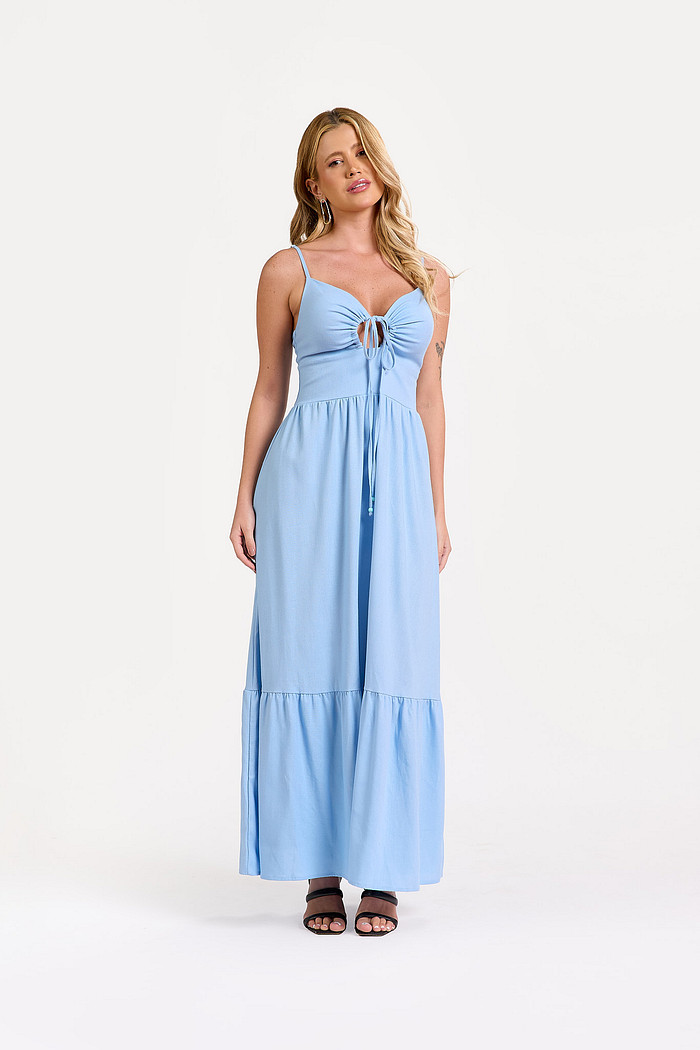 VESTIDO AMARRAÇAO DECOTE CAMINHOS