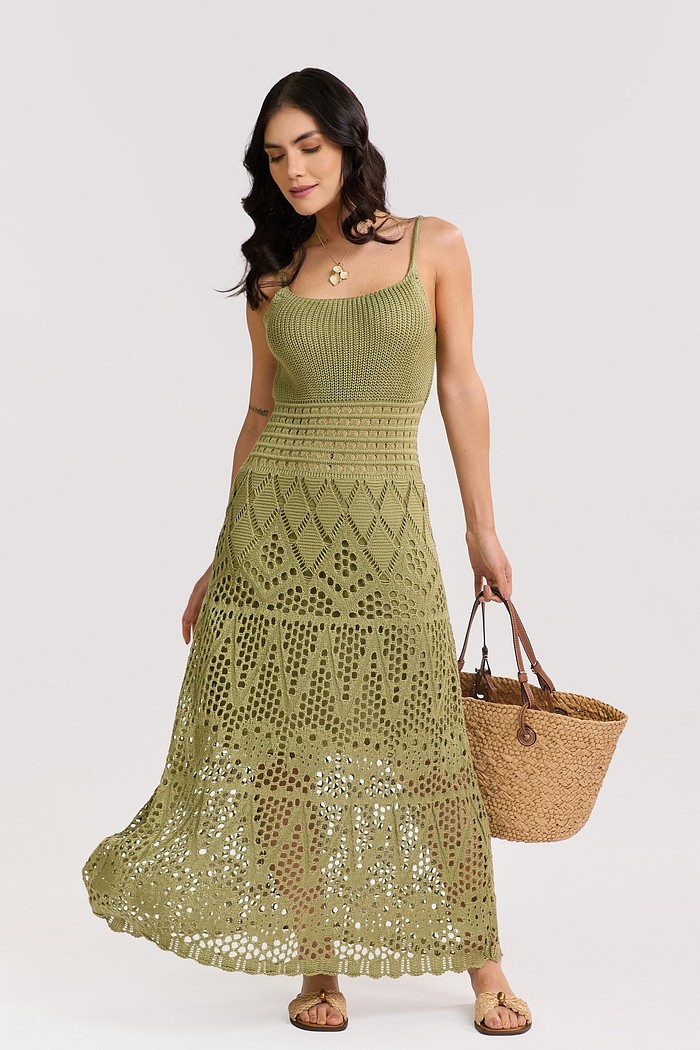 VESTIDO DECOTE V VANESSA