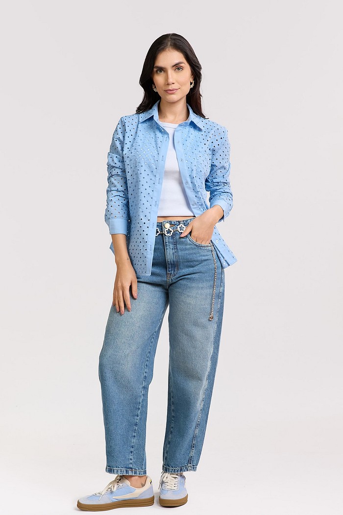 CAMISA LAISE ALGODAO AURORA