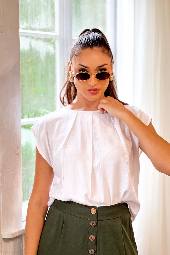 BLUSA VISCOSE CALMARIA