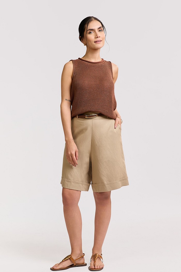 BERMUDA ALONGADA VISCOSE AYLA