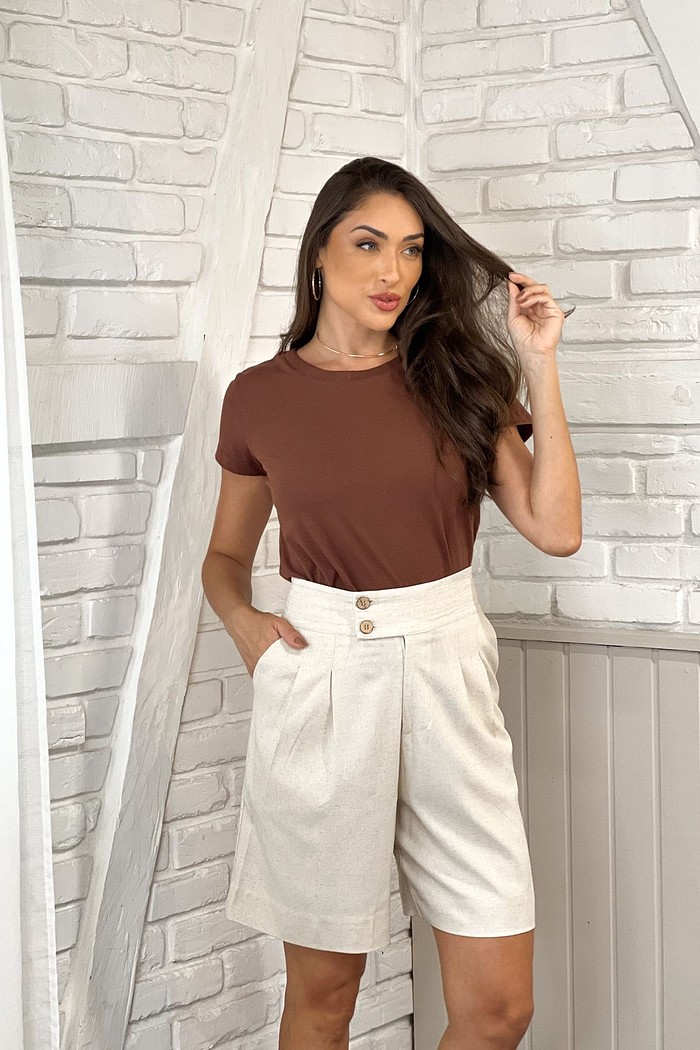 T-SHIRT MALHA CONFORTO