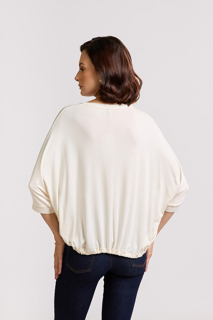 BLUSA AMPLA VISCOSE CINTIA 