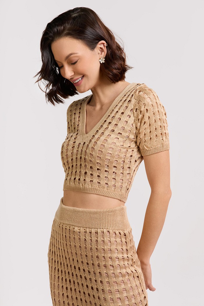 CONJUNTO SAIA E BLUSA LUCI 