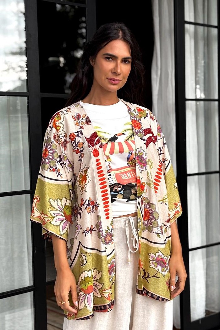 KIMONO VISCOSE LENÇO SOLAR