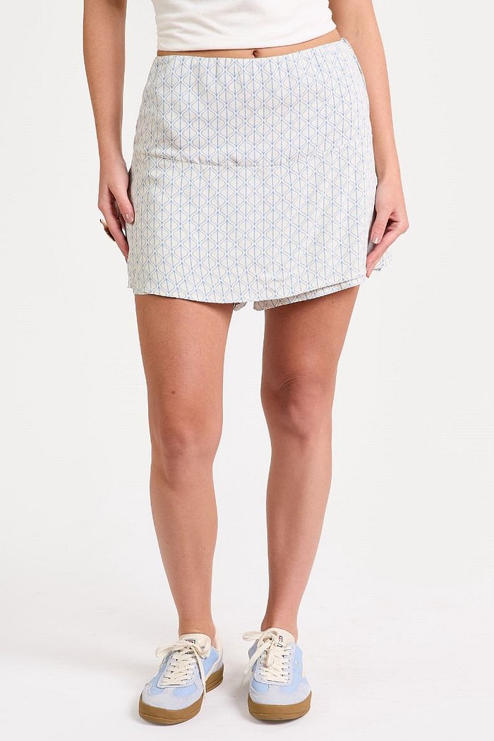SHORTS SAIA VISCOSE FOLHAS