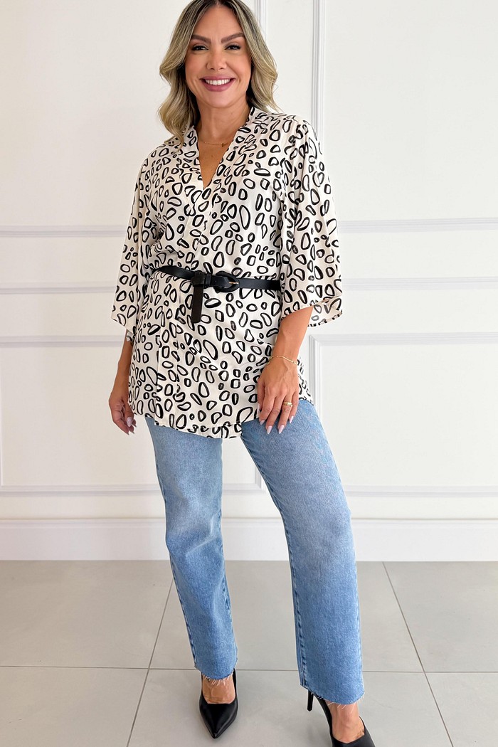 KIMONO VISCOSE ENTARDECER